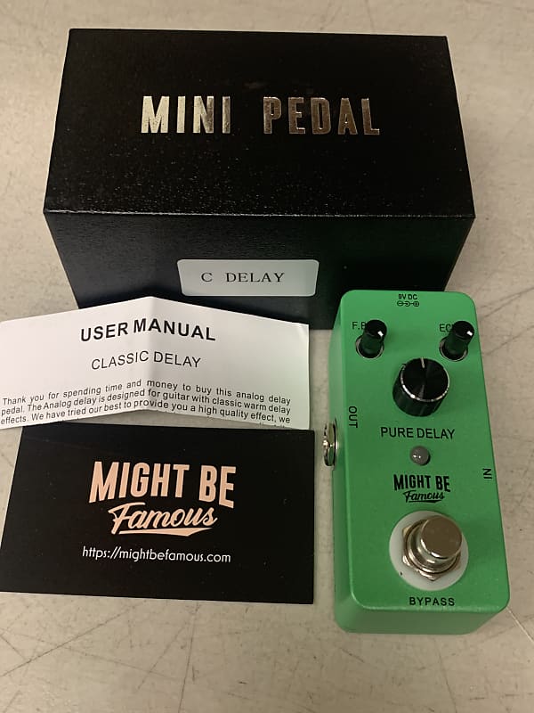 Might Be Famous Pure Delay Pedal image 1