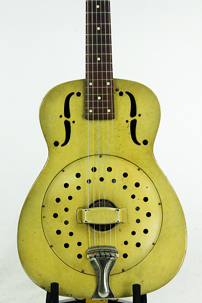 National Collegian Valco Supro vintage 1936 Resonator acoustic guitar 10012434