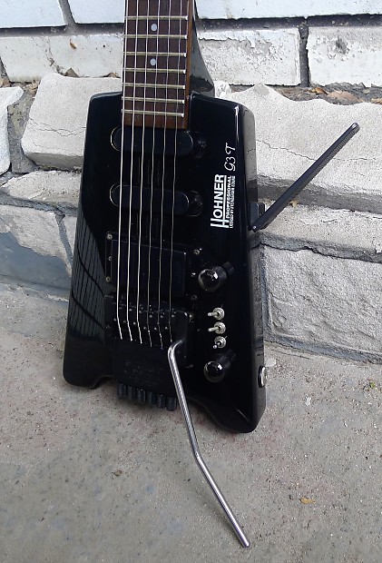 Hohner G3T Professional Licensed by Steinberger Sound Black Headless guitar