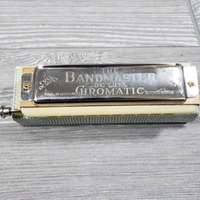 Bandmaster Chromatic Harmonica Key of C Made in Germany image 3