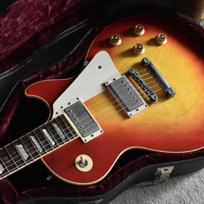 1997 Gibson Yamano Custom Shop Les Paul Standard Heritage Cherry Sunburst w/OHSC & Paperwork, YCS, All Original, CLEAN, RARE, 9.25lbs image 2
