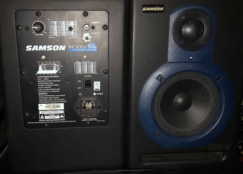 Samson Resolv 50a - Black | Reverb