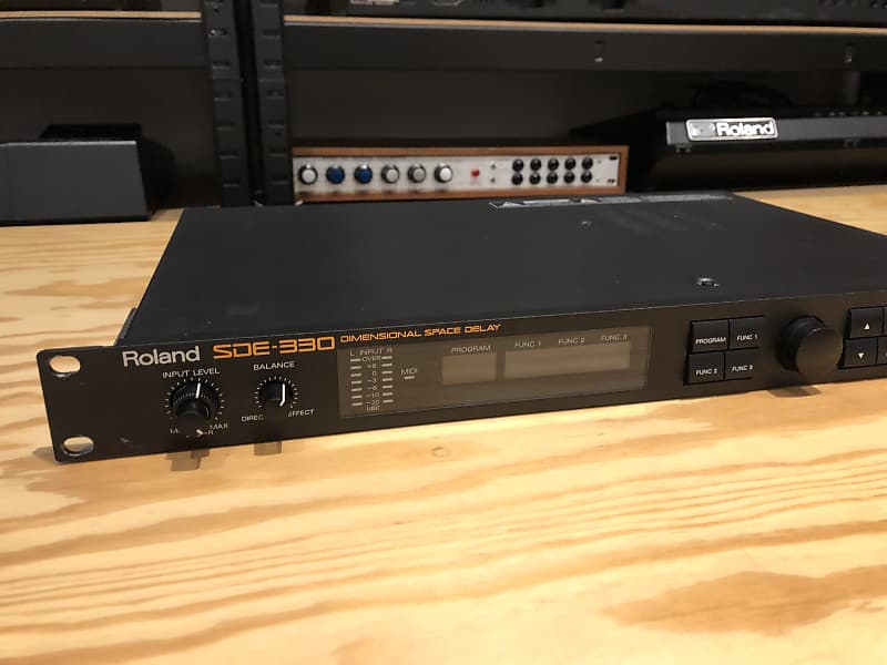 Roland SDE-330 Dimensional Space Delay 1990s - Black (Serviced
