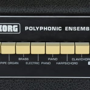 Korg PE-1000 Polyphonic Ensemble vintage synthesizer (serviced) image 6