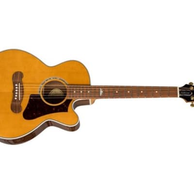Epiphone EJ-200 Coupe Acoustic-Electric Guitar (Vintage Natural) (Used/Mint) image 1