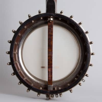Lyon & Healy  Washburn Style A Tenor Banjo,  c. 1925, period black hard shell case. image 4