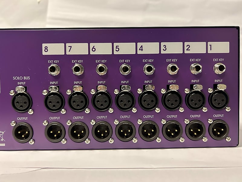 Klark Teknik SQ1D Square ONE Dynamics 8-Channel Dynamics Processor