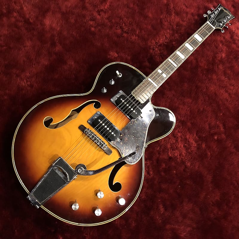 c.1967 Guyatone SG-22T MIJ Vintage Hollow Body Guitar
