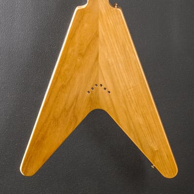 Gibson Custom Shop 1958 Korina Flying V Reissue (White Pickguard) - Natural image 4