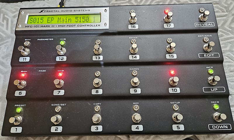 Fractal Audio MFC-101 Mark III MIDI Foot Controller