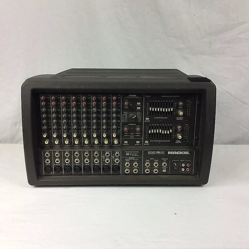 Immagine Mackie 808S 8-Channel 1200-Watt Powered Mixer - 1