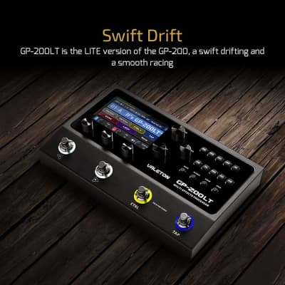 Valeton Multi Effects Pedal Multi Effects Processor Guitar Effects Pedal Bass Pedal Amp Modeling IR Cabinets Simulation Multi-Effects with FX Loop MIDI I/O Stereo OTG USB Audio Interface GP-200LT(Ship from US Warehouse For Prompt Delivery) image 2