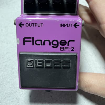 Boss BF-2 Flanger (Green Label) 1984 - 1990 - Purple for sale