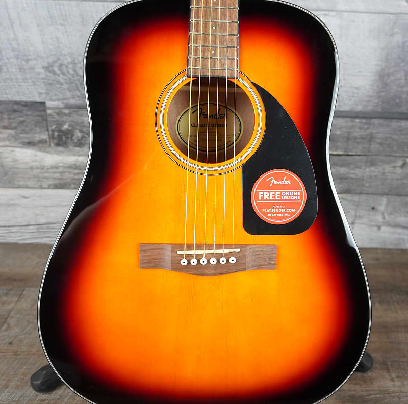 Fender cd 60 sunburst cheap