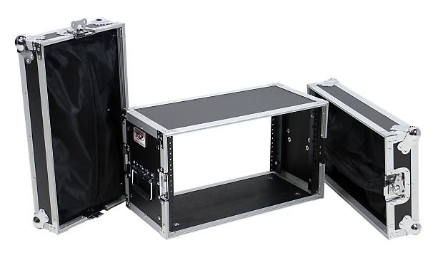 OSP RC6U-10 6-Space 10" ATA Effects Rack Case image 2