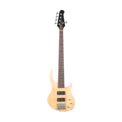 2017 Gibson EB Bass T 5-String Bass Guitar, Natural Satin, 170065769 image 1