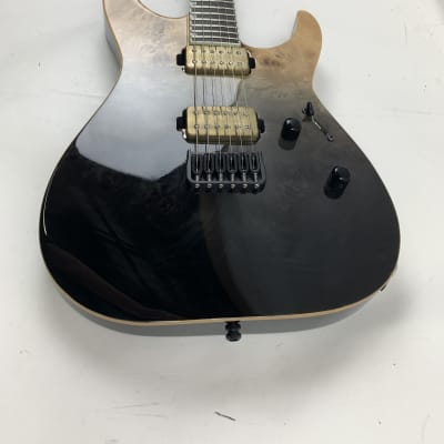 ESP E-II M-II NT Black Natural Fade Electric Guitar + Case B-Stock MIJ MII M2 image 11