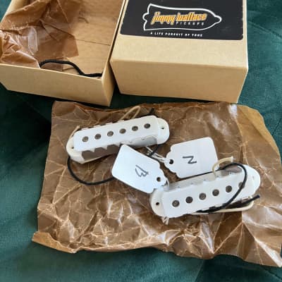 Very Rare Used Jimmy Wallace PAF Pickups-Zebra with Gold Screws