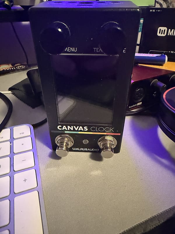 Walrus Audio Canvas Clock