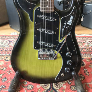 Burns Club Series Marquee Green Burst | Reverb