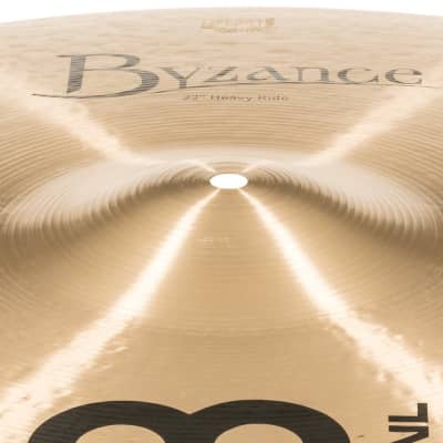 Meinl Byzance Traditional Heavy Ride Cymbal 22 image 4