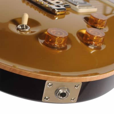 PRS DGT David Grissom Gold Top Moons image 9