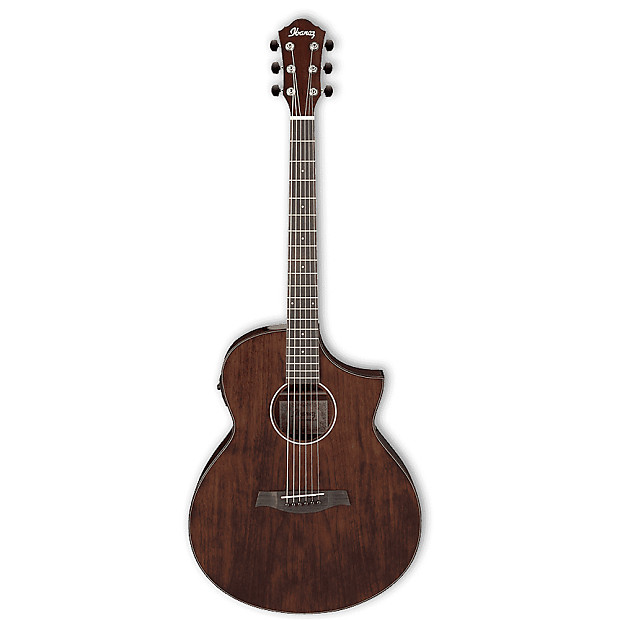 Ibanez AEW40CDNT Exotic Wood Series Acoustic-Electric Guitar Natural image 1