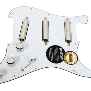 920D Custom Shop 29-23-16 Seymour Duncan Lipstick Tube Pickups Loaded Strat  Pickguard | Reverb