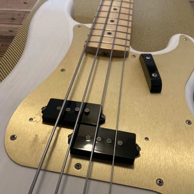 Fender American Original '50s Precision Bass with Maple Fretboard 2018 - 2019 - White Blonde image 25