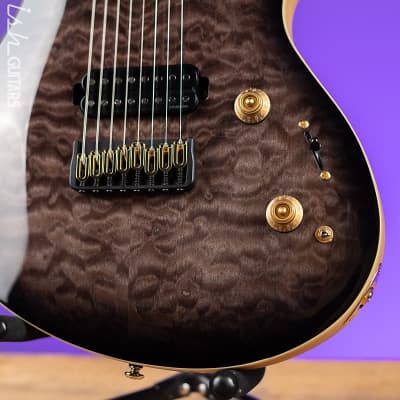 ESP LTD JR-608 Javier Reyes Signature 8-String Guitar Faded Blue image 4