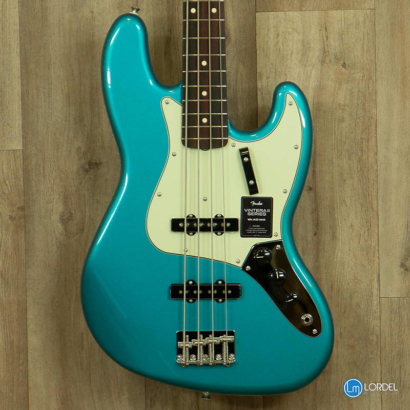 Fender Vintera II 60 Jazz bass lake placid blue image 1