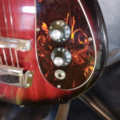Kawai Vintage Prestige Electic Guitar 1960s - Red Burst image 8