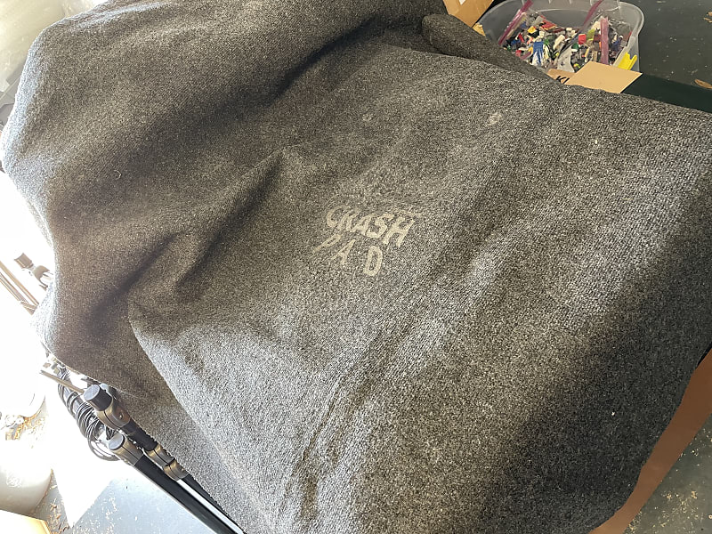 Kaces III Drum Rug Crash Pad With Weighted Corners and Bass Reverb