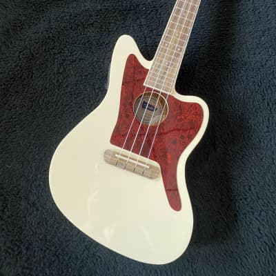 Fender Fullerton Jazzmaster Ukulele Olympic White #CAU2133494 image 1