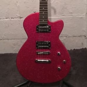 Daisy Rock Candy Electric Guitar Hot Pink Sparkle 2 Humbuckers Quality instrument image 2