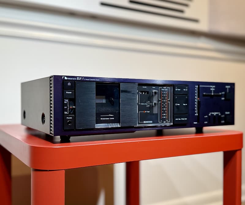 Nakamichi BX-1 Two Head Cassette Deck  			