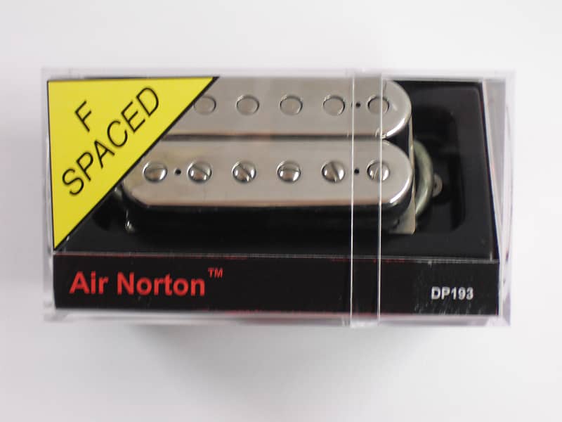 DiMarzio F-spaced Air Norton Humbucker W/Chrome Bobbins DP 193