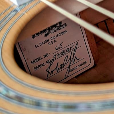 Taylor 615 1997 Solid Maple Acoustic Jumbo Guitar(Gibson J200 killer) image 5