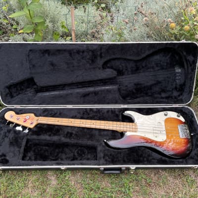 1983 Fender Elite Precision Bass I - Maple Fretboard - Brown Tobacco Sunburst OHSC image 19