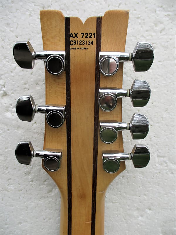 Ibanez AX 7221 7 String Guitar, 1991, Made In Korea
