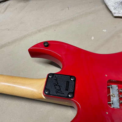 B.C. Rich NJ Series Eagle Guitar - electronics modified - Red image 19