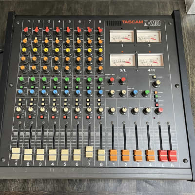 Tascam M-208 8-channel Analog Mixer image 1