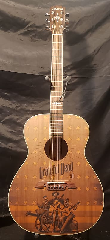 Alvarez AF65GD/F Grateful Dead 50th Anniversary Acoustic Guitar image 1