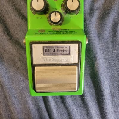 Ibanez TS9 Tube Screamer with Analogman Mod Green | Reverb