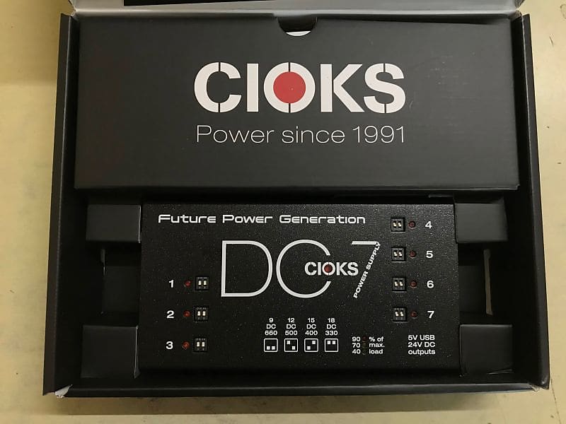 CIOKS DC7 Power Supply w/ Original box & paperwork image 1