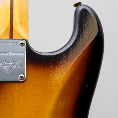 FENDER USA Custom Shop '56 Reissue LTD Stratocaster JRNY Relic "Tobacco Burst + Maple" (2023) image 16