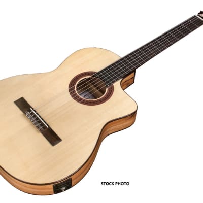 New Cordoba C5-CET Limited Thinbody Classical Spanish Acoustic Electric Cutaway Guitar image 4
