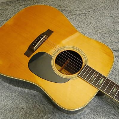 Rare Vintage YAMAKI 1970's Acoustic Guitar F-160 ALL Solid body Made in Japan image 2