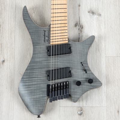 Strandberg Boden Standard NX 7 7-String Headless Multi-Scale Guitar, Charcoal image 1