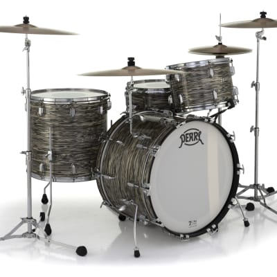 Pearl President Deluxe Desert Ripple 3pc Shell Pack 22x14 13x9 16x16 Drums +Bags | Authorized Dealer image 2